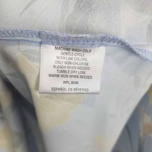 Bar III Asymmetrical Floral Dress, Size 12 - Picture 5 of 5